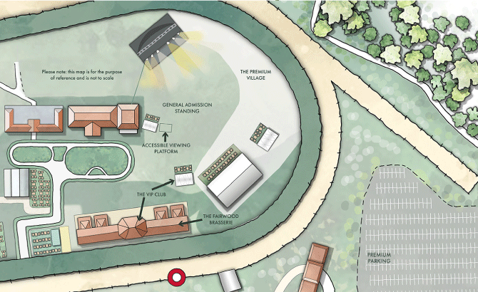 Venue seating chart for Chelmsford City Live for reference only